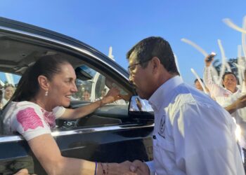 Da UAT cálida bienvenida a la presidenta Claudia Sheinbaum en  el Campus Tampico
